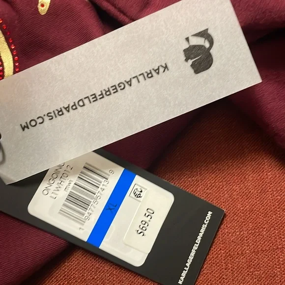 New Karl Lagerfeld sweatshirt material sweater 💋 - Picture 9 of 10